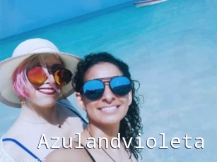 Azulandvioleta